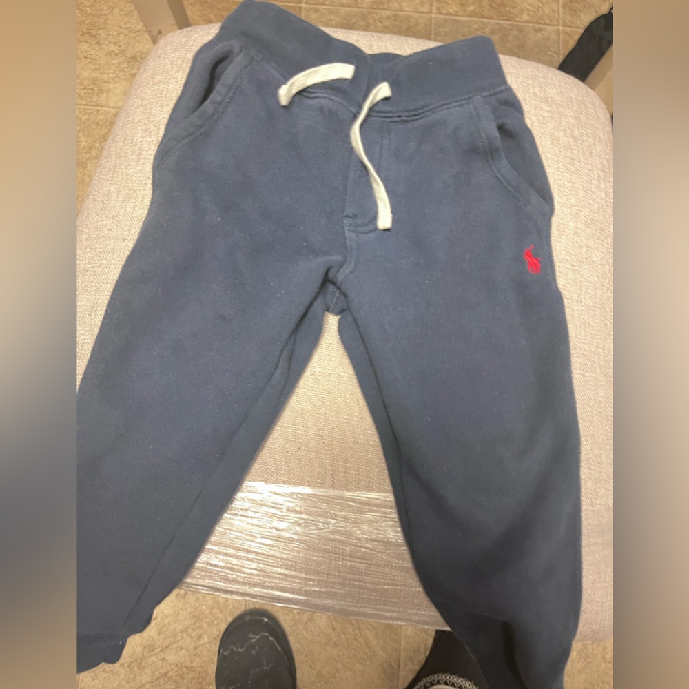Polo sweatpants toddler size 3t navy